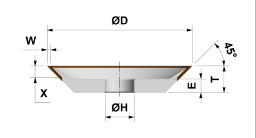 12V9 45°